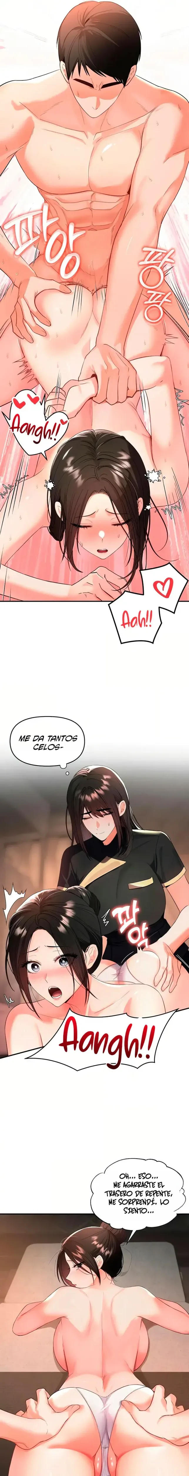 Soy el Unico Hombre en la Tienda de Masajes capítulo 2 página 11