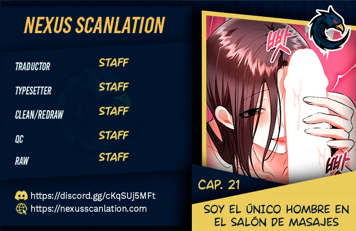 Soy el Unico Hombre en la Tienda de Masajes capítulo 21 página 1