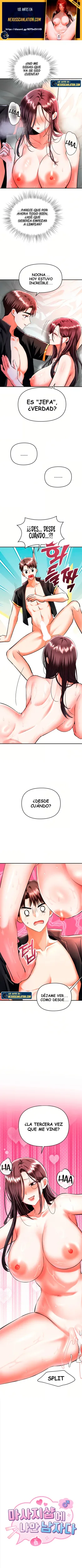 Soy el Unico Hombre en la Tienda de Masajes capítulo 21 página 2