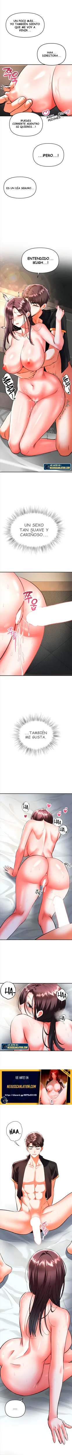 Soy el Unico Hombre en la Tienda de Masajes capítulo 21 página 8