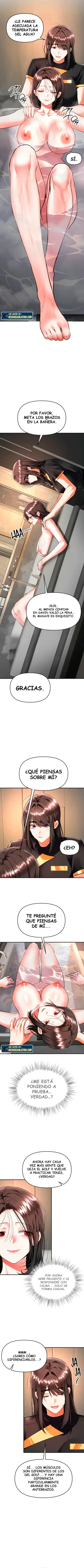 Soy el Unico Hombre en la Tienda de Masajes capítulo 22 página 9