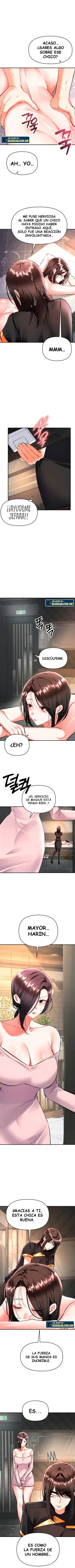 Soy el Unico Hombre en la Tienda de Masajes capítulo 23 página 4