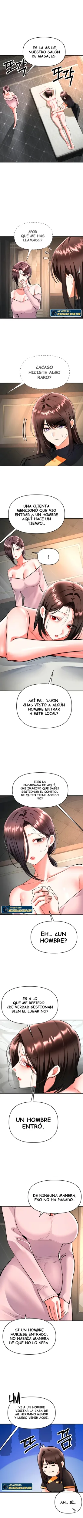 Soy el Unico Hombre en la Tienda de Masajes capítulo 23 página 5