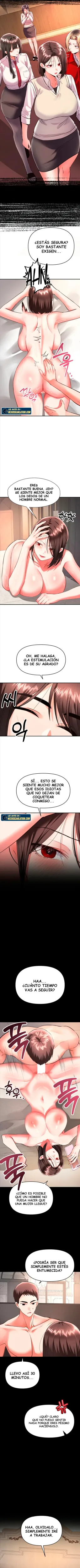 Soy el Unico Hombre en la Tienda de Masajes capítulo 24 página 7