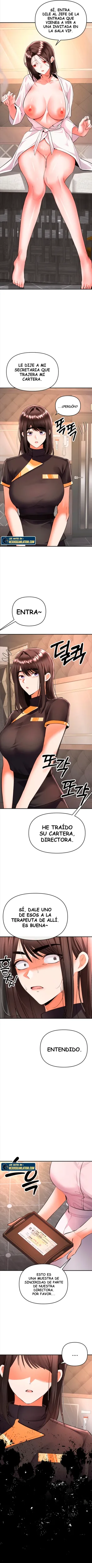 Soy el Unico Hombre en la Tienda de Masajes capítulo 24 página 11