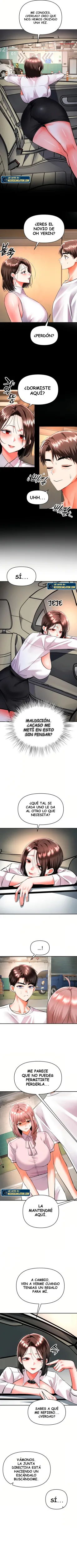 Soy el Unico Hombre en la Tienda de Masajes capítulo 25 página 8