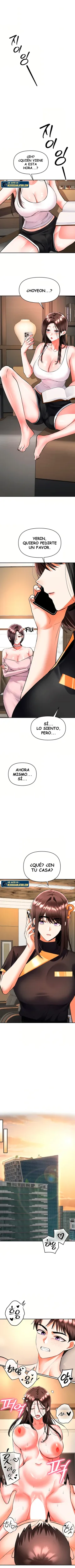 Soy el Unico Hombre en la Tienda de Masajes capítulo 25 página 10