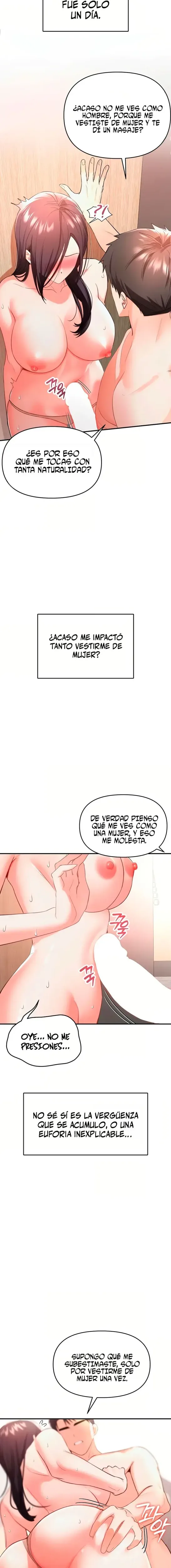 Soy el Unico Hombre en la Tienda de Masajes capítulo 3 página 14