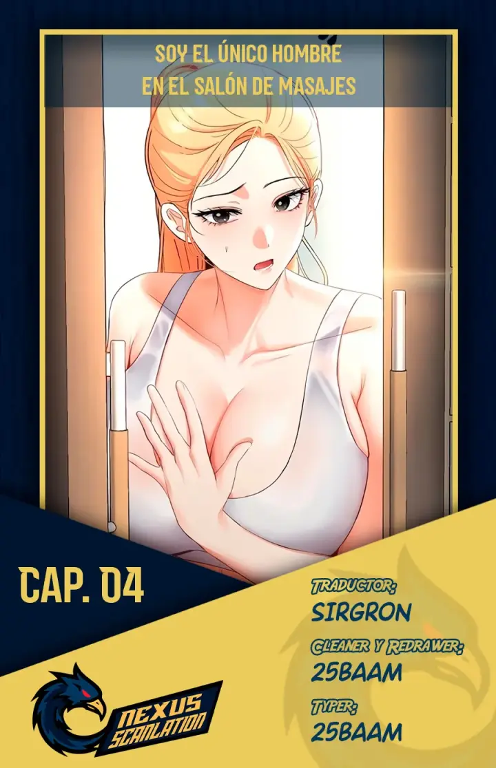 Soy el Unico Hombre en la Tienda de Masajes capítulo 4 página 1