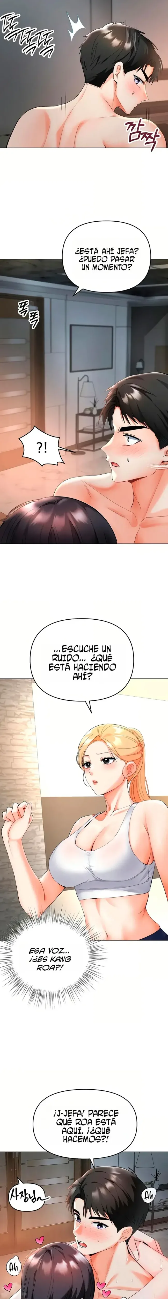 Soy el Unico Hombre en la Tienda de Masajes capítulo 4 página 20