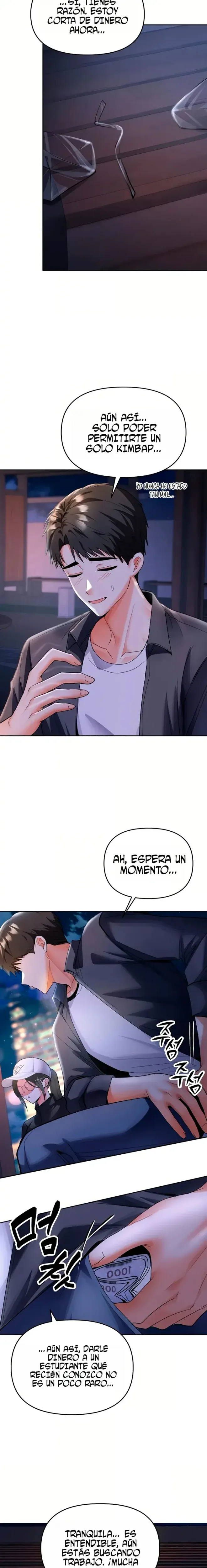 Soy el Unico Hombre en la Tienda de Masajes capítulo 5 página 14
