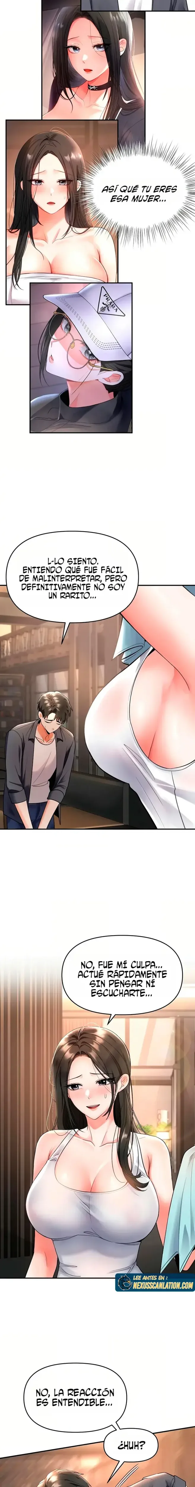 Soy el Unico Hombre en la Tienda de Masajes capítulo 6 página 8