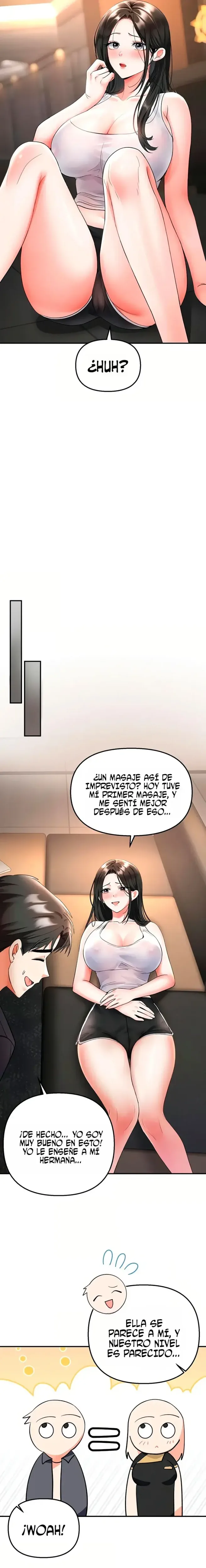 Soy el Unico Hombre en la Tienda de Masajes capítulo 6 página 12