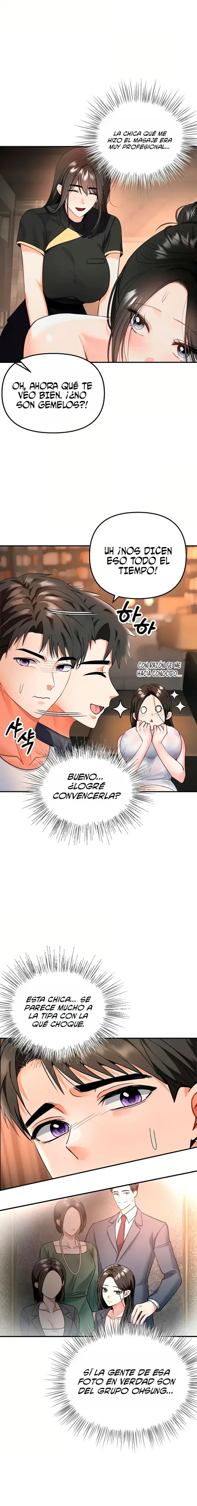 Soy el Unico Hombre en la Tienda de Masajes capítulo 6 página 13