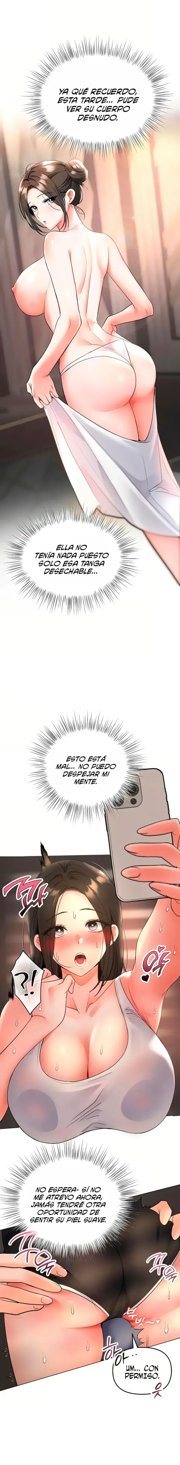 Soy el Unico Hombre en la Tienda de Masajes capítulo 6 página 22