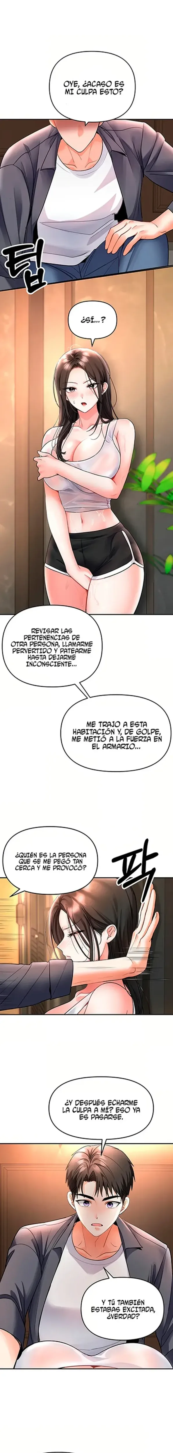 Soy el Unico Hombre en la Tienda de Masajes capítulo 7 página 11