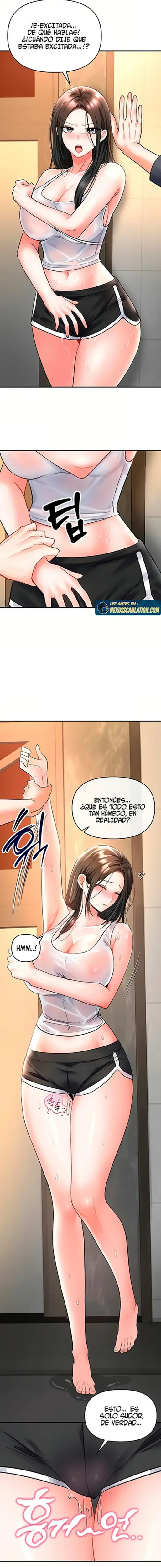 Soy el Unico Hombre en la Tienda de Masajes capítulo 7 página 12