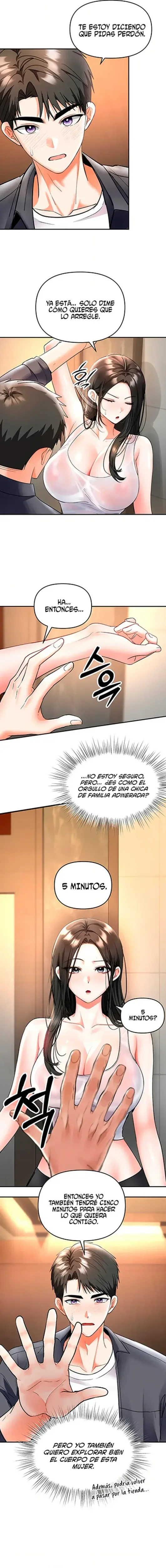 Soy el Unico Hombre en la Tienda de Masajes capítulo 7 página 15