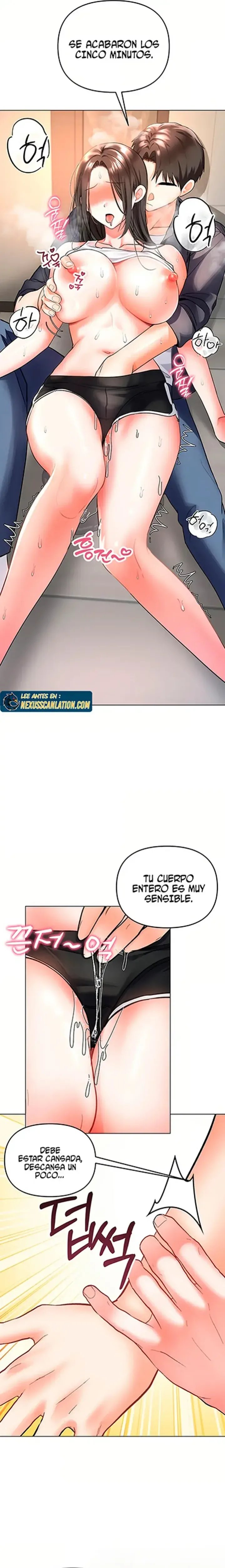 Soy el Unico Hombre en la Tienda de Masajes capítulo 7 página 20