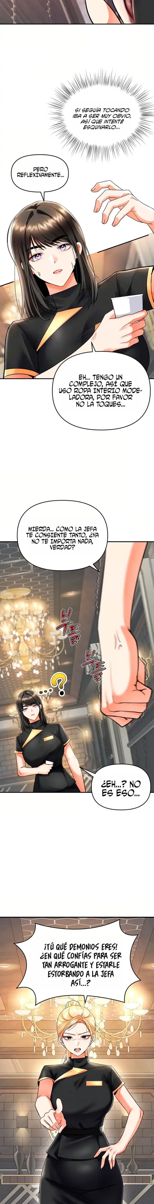 Soy el Unico Hombre en la Tienda de Masajes capítulo 9 página 4